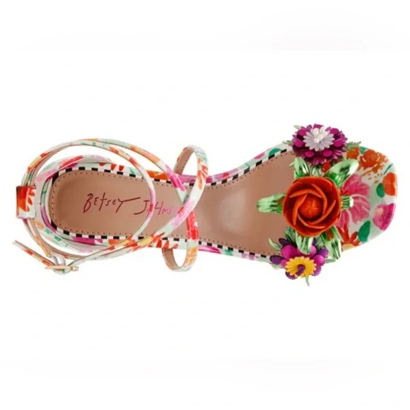 NWOB Betsey Johnson Malorie Strappy Sandal - Picture 5 of 6